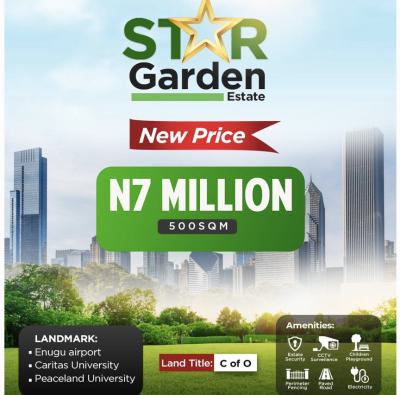 Affordable and Verified Dry Land with Instant Allocation, Star Garden, Enugu, Enugu, Mixed-use Land for Sale