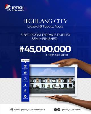 3 Bedroom Terrace Duplex, Kabusa, Abuja, Terraced Duplex for Sale