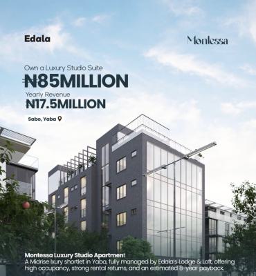 Montessa Apartment. Smart Property Investment Opportunity, Income Generating Assets, Sabo, Yaba, Lagos, Flat / Apartment for Sale
