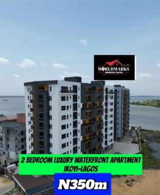 2-bedroom Waterfront Apartments with Swimmingpool Gym, Ikoyi, Lagos, Block of Flats for Sale