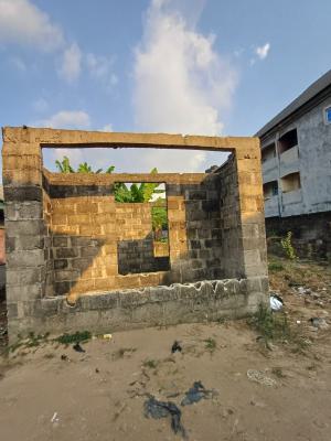 a Plot of Land with Duplex Foundation and Shop, Rumuosi, Port Harcourt, Rivers, Mixed-use Land for Sale