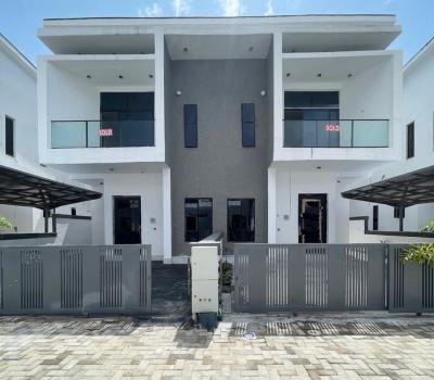 Serviced 4-bedroom Semi-detached Duplex with Modern Bathrooms, Orchid Road, Lekki, Lagos, Semi-detached Duplex for Rent