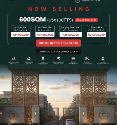 100% Dry Land with C of O, Edo Vidia with C of O Located Along Sapele Road Bypass, Benin, Oredo, Edo, Commercial Land for Sale