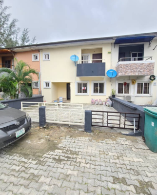 3 Bedroom Terrace Duplex, Mega Mound Ikota Lekki Count, Lekki, Lagos, Terraced Duplex for Rent