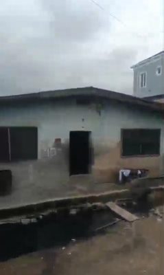 More Than Half Plot of Land with Demolishable Structurat Bariga Lagos, Bariga, Shomolu, Lagos, Residential Land for Sale