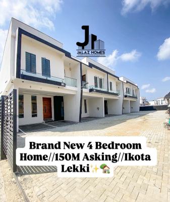 Brand New 4 Bedroom Terraced Duplex Home, Ikota, Lekki, Lagos, House for Sale