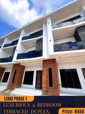 Newly Built 4 Bedroom Terrace Duplex, Lekki Phase 1, Lekki, Lagos, Terraced Duplex for Sale