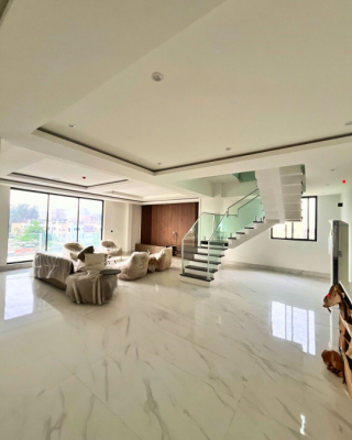 Newly Built 4-bedroom Maisonette with Bq, Banana Island Road, Ikoyi, Lagos, Flat / Apartment for Rent