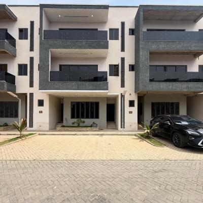 Luxury 4 Bedroom Terrace Duplex with Bq , Basketball Court, Jahi, Abuja, Terraced Duplex for Sale