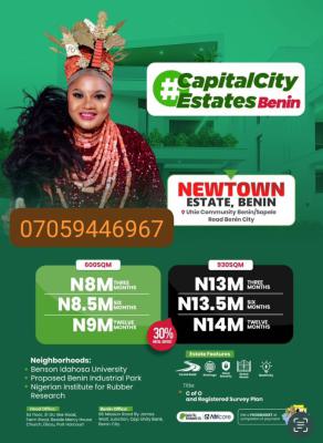 Plots of Luxury Land, Uhie Community, Benin - Sapele Road, Ikpoba Okha, Edo, Mixed-use Land for Sale