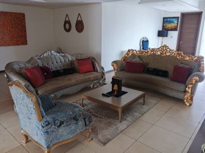 3 Bedrooms Tastefully Finished Fully Furnished High Rise Luxury Flat, Off Adeola Odeku St, Victoria Island (vi), Lagos, Flat / Apartment for Rent