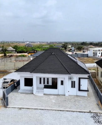 Solace City 4 Bedrooms Bungalow with a Bq, Eleranigbe, Ibeju Lekki, Lagos, Detached Bungalow for Sale