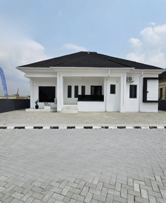 Solace City 3 Bedroom Bungalow with a Bq, 2 Minutes Drive to The Proposed Lekki International Airport, Eleranigbe, Ibeju Lekki, Lagos, Detached Bungalow for Sale