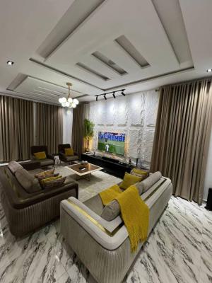 Fully Furnished Four Bedroom Terrace Duplex Comes with 24 Hrs Power, Ikate, Lekki, Lagos, Terraced Duplex for Rent