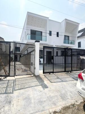 Exquisite 4bedroom Semi - Detached Duplex with Bq  in a Secured Estate, Chevron, Lekki, Lagos, Semi-detached Duplex for Sale