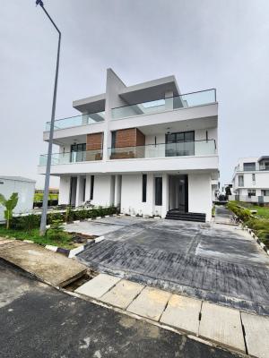 Contemporary 5 Bedroom Semi Detached Duplex with Bq, Cinema, Rooftop, Cowrie Creek Estate, Ikate, Lekki, Lagos, Semi-detached Duplex for Sale