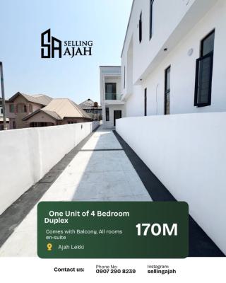 Contemporary 4 Bedroom Fully Detached Duplex, Olokonla, Ajah, Lagos, Detached Duplex for Sale