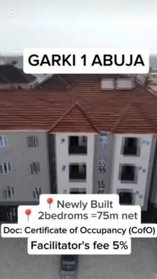 Brand New 2 Bedrooms Flat, Garki, Abuja, Block of Flats for Sale