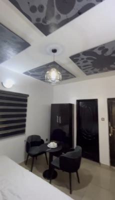 Furnished 1bedroom Flat @utako, Very Nice Neighbourhood Tared Road Very Secured, Utako, Abuja, Mini Flat (room and Parlour) for Rent