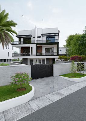 Newly Built 4 Bedroom Semi Detached Duplex Plus Bq, Excellently Designed Home with Bq in a Secured Estate, Omole Phase 1, Ikeja, Lagos, Semi-detached Duplex for Sale