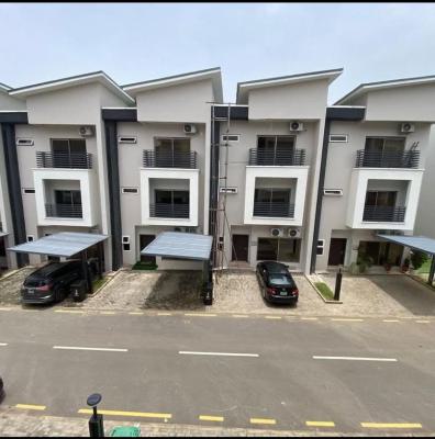 Luxury 4 Bedrooms Terraced Duplex with Bq on Fully Tarred Road, Area 1 Axis, Durumi, Abuja, Terraced Duplex for Rent
