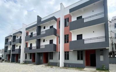 Meticulously Crafted 4 Bedroom Terrace Duplex + Bq in a Secured Estate, Ikate, Lekki, Lagos, Terraced Duplex for Sale