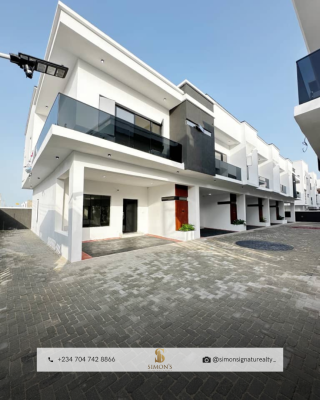 Elegant 3 Bedroom Terraced Duplex, Ikota, Lekki, Lagos, Terraced Duplex for Sale