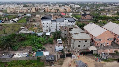 2 Bedroom Apartments (carcass), Abijo G.r.a, Abijo, Lekki, Lagos, Block of Flats for Sale