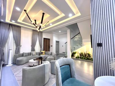 Beach Front 4 Bedrooms Terrace, Horizon Cyber Estate, Ikate, Ikate Elegushi, Lekki, Lagos, House Short Let