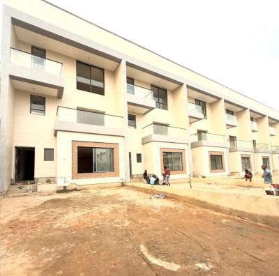 Premium Finished 4 Bedroom Townhouse with Bq in a Serene Environment, Katampe Extension, Katampe, Abuja, Terraced Duplex for Sale