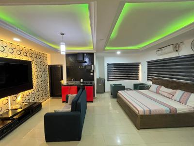 Mini Furnished and Serviced One Bedroom, House 54,21 Road Off 2nd Avenue, Gwarinpa, Abuja, Mini Flat (room and Parlour) for Rent