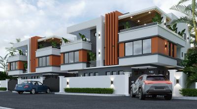 Beautifully Crafted 4 Bedroom Fully Detached Duplex, Stunningly Built Home with Bq in a Code to Access Estate, Gbagada, Lagos, Detached Duplex for Sale