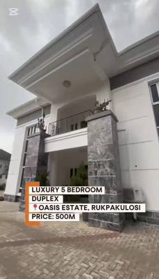 Luxury 5 Bedroom Fully Detached Duplex, Oasis Garden Estate, Port Harcourt, Rivers, Detached Duplex for Sale