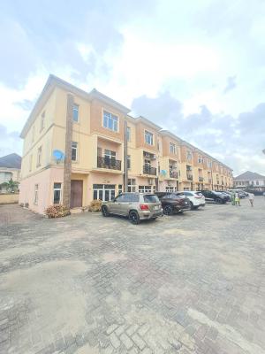 Well Built 4 Bedroom Terrace Duplex with Bq in a Gated Estate, Osapa, Lekki, Lagos, Terraced Duplex for Rent