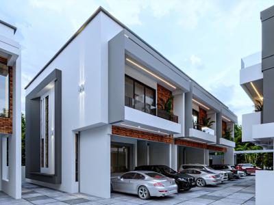 Luxury 2 Bedroom Terrace Home, Ajah, Lagos, Terraced Duplex for Sale