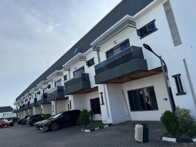 Serviced 4 Bedroom Terrace Duplex, Behind Pinnock Estate, Osapa, Lekki, Lagos, Terraced Duplex for Rent
