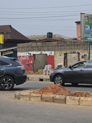 a Commercial Land Measuring  50ft By 130ft Facing Ipaja Express Road, Fatolu/olude B/stop, Ipaja, Lagos, Mixed-use Land for Sale