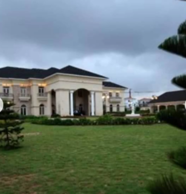Standalone 7 Bedroom Waterfront Villa on Approximately 6,000sqm, Waterfront Banana Island, Ikoyi, Lagos, House for Sale