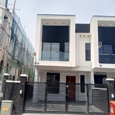 Self Compound Corner Piece 4 Bedroom Terrace, Ikota, Lekki, Lagos, House for Sale
