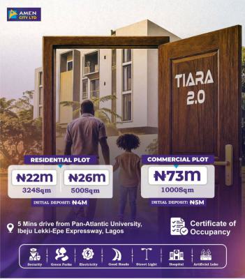Land with Cofo, Amen Estate Tiara 2.0 Is Located Along The Lekki International Airport, Ibeju Lekki, Lagos, Mixed-use Land for Sale