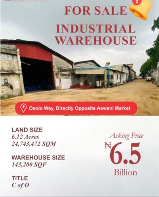 Industrial Warehouse, Apapa–oshodi Expressway, Oshodi, Lagos, Warehouse for Sale