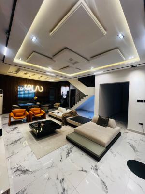 Fully Furnished Luxury 4 Bedroom Duplex with Office Space Plus Bq, Orchid Road Chevron, Lekki, Lagos, Detached Duplex for Rent