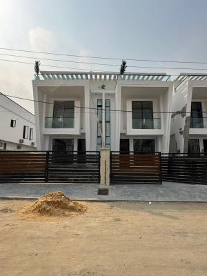 Very Spacious Newly Built 4 Bedroom Semi Detached Duplex in an Estate, Ikota, Lekki, Lagos, Semi-detached Duplex for Sale