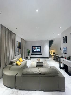 Brand New 4 Bedroom Maisonette with Private Cinema and Snooker Board, By Chisco, Ikate Elegushi, Lekki, Lagos, Flat / Apartment Short Let