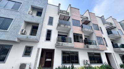 Luxury 4-bedroom Terrace Apartment with Bq., Ikoyi, Lagos, Flat / Apartment for Rent