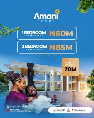 Amani Court (affordable 1 Bedroom), Lekki, Lagos, Block of Flats for Sale