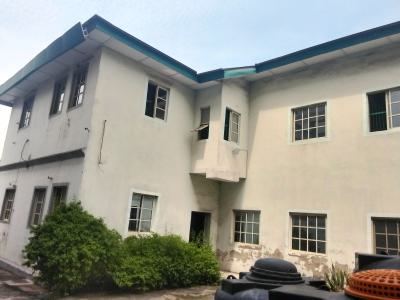 6 Bedroom Office Space with a Two Bedroom Chalet Bq, Queens Drive, Alagomeji, Yaba, Lagos, Office Space for Rent