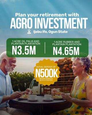 Farm Land Investment, Ijebu Ife, Ado-odo/ota, Ogun, Residential Land for Sale