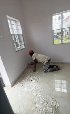 Spacious Room Bq  at Orchid { Video}, After Round About Orchid Road, Lekki, Lagos, Self Contain (single Rooms) for Rent