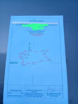 22 Plot of Land at Ogombo Axis on a Prime Area Opposite Gidi Es, Opposite Gidi Estate, Ogombo, Ajah, Lagos, Mixed-use Land for Sale